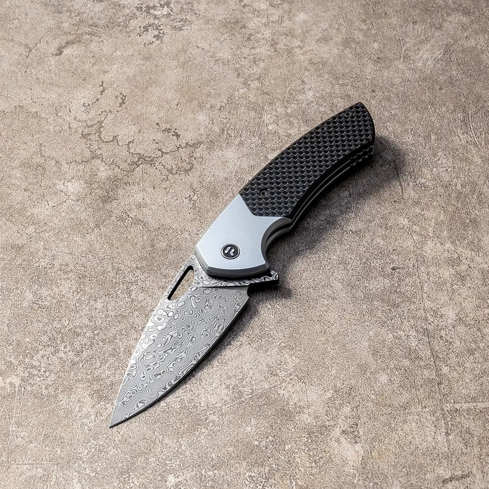 ODK-23163 Kniclad outdoor knife Damascus Vg10 steel 110 layers