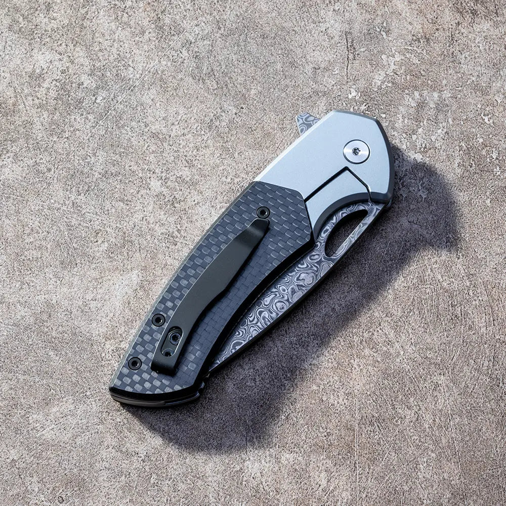 ODK-23163 Kniclad outdoor knife Damascus Vg10 steel 110 layers