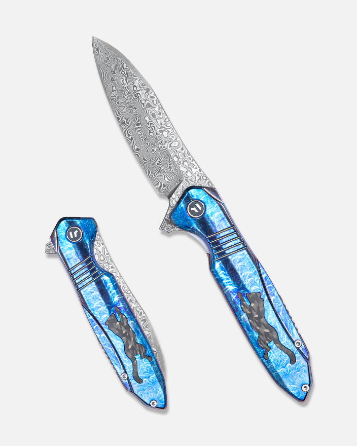 ODK-23161 DAMASCUS OUTDOOR KNIFE Vg10 steel with 110 layers