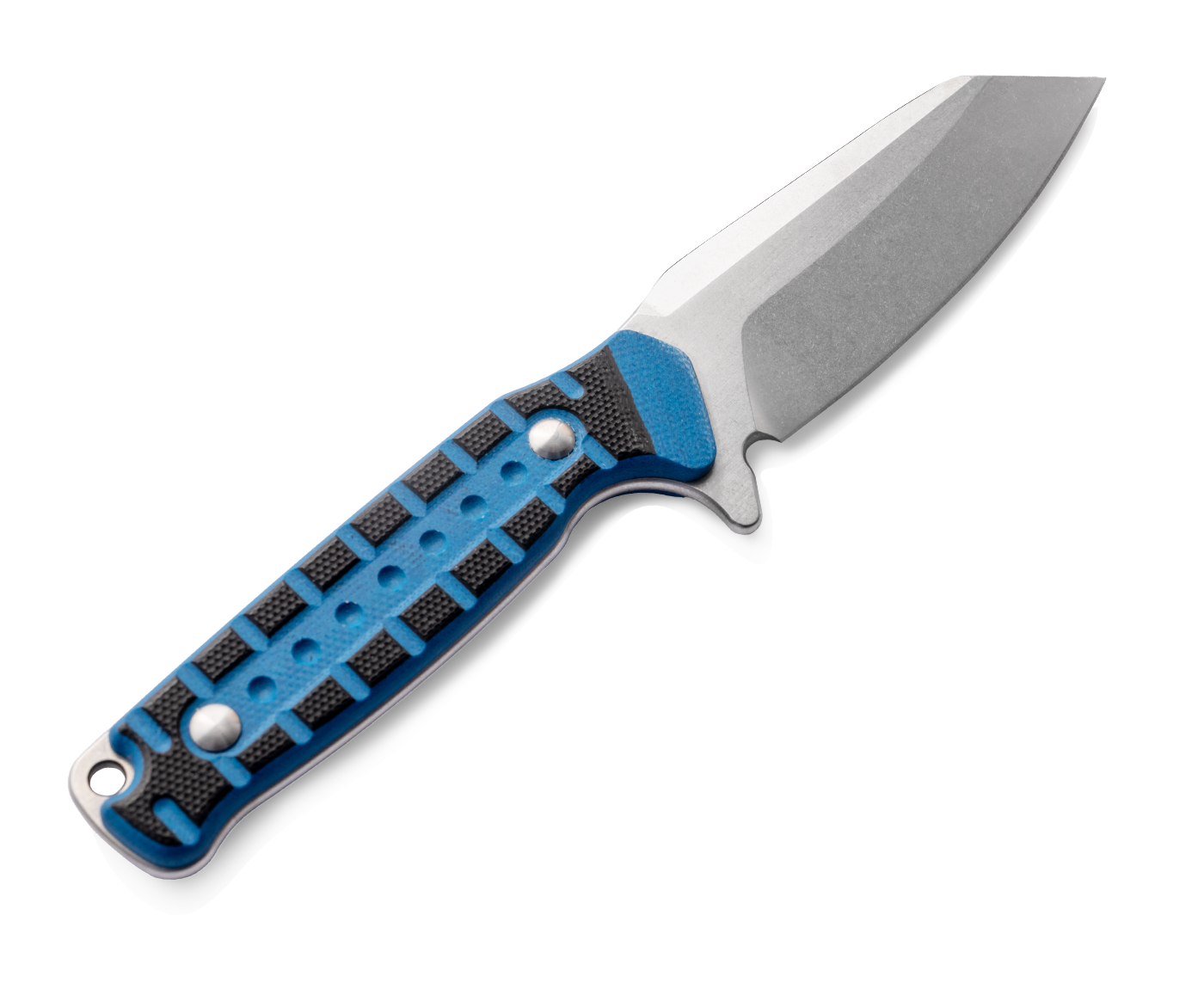 Kniclad Dusk Blue & Black G10 Handle Fixed Blade Knife (2.95" D2 Blade) OUK-23097