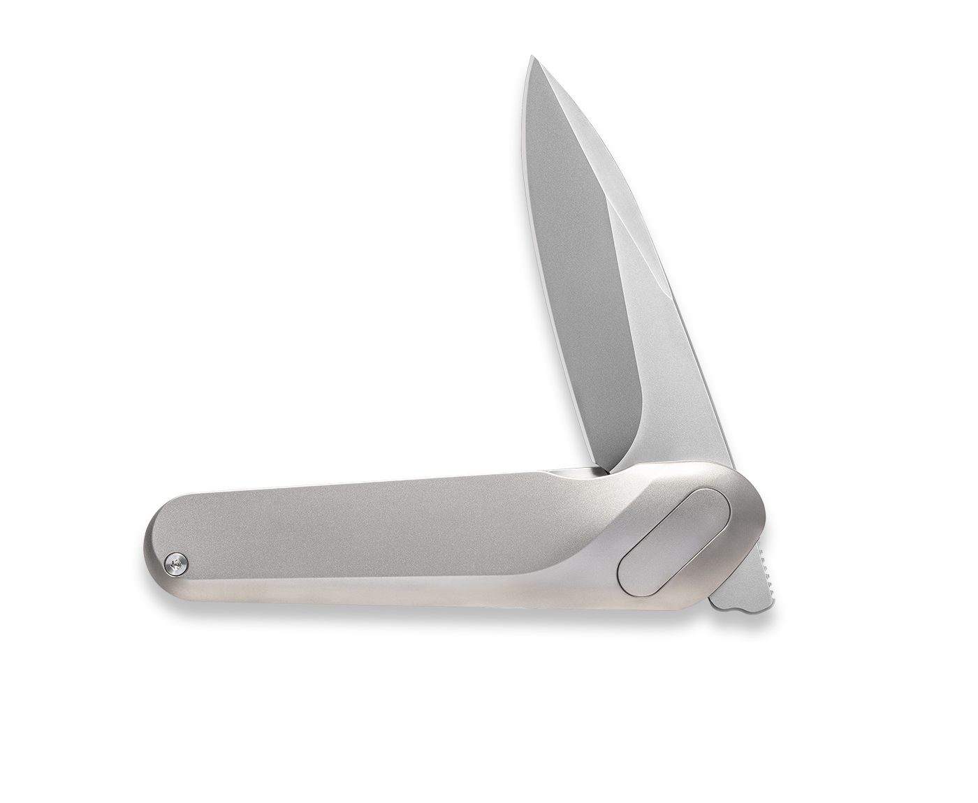 KniClad Ginren Titanium Handle Liner Lock Pocket Knife (3.0" M390 Blade) CNJRVCT-15CL