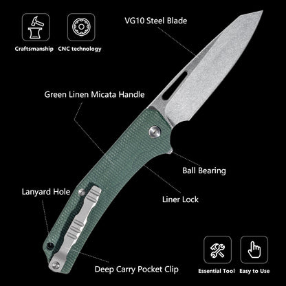 kniclad camping jungle knife bushcraft knife