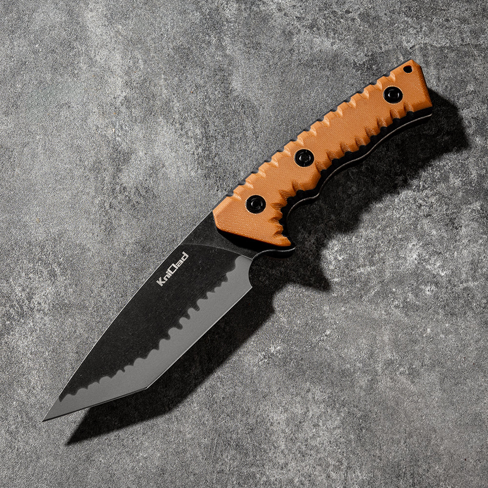 Kniclad tactical knife outdoor knife set bushcraft knife grind