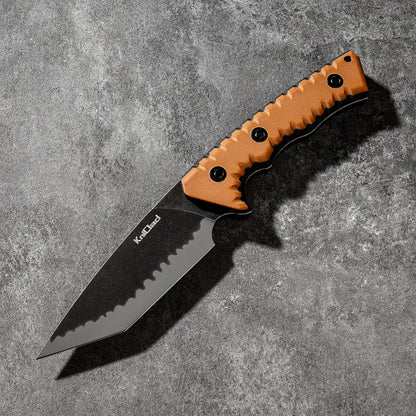 Kniclad tactical knife outdoor knife set bushcraft knife grind