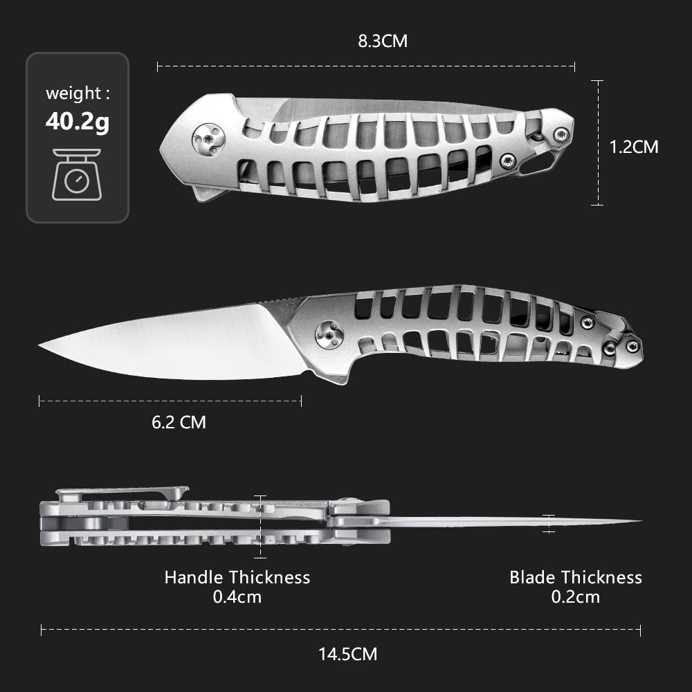 KC-002 Kniclad outdoor store best outdoor knife camping kitchen knife set