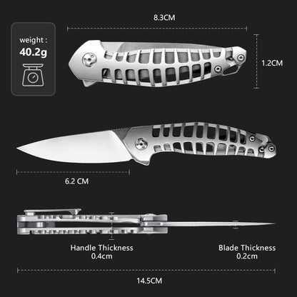 KC-002 Kniclad outdoor store best outdoor knife camping kitchen knife set