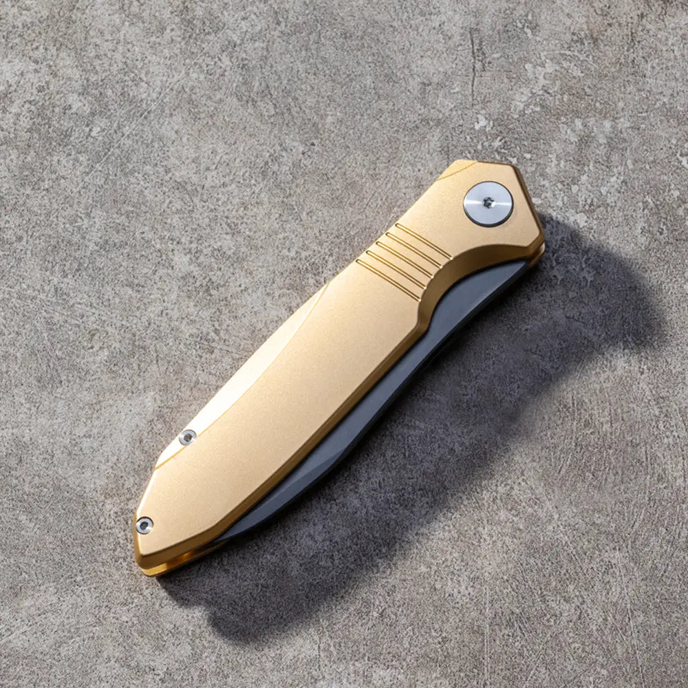 OUK-23159 Kniclad Outdoor knife Vg10 steel  Titanize coating super sharp and durable