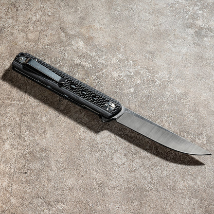 OUK-23062 Kniclad outdoor gear outdoor edge knives bushcraft knife leather sheath line lock