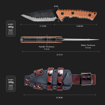 OUK-23150 camping jungle knife bushcraft knife amazon