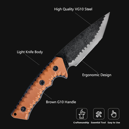 OUK-23150 camping jungle knife bushcraft knife amazon