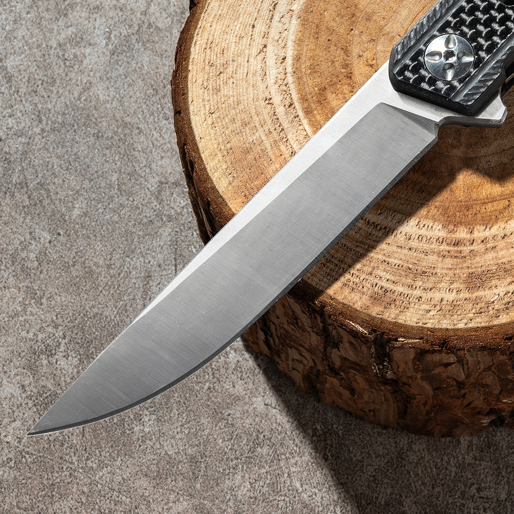 OUK-23062 Kniclad outdoor gear outdoor edge knives bushcraft knife leather sheath line lock