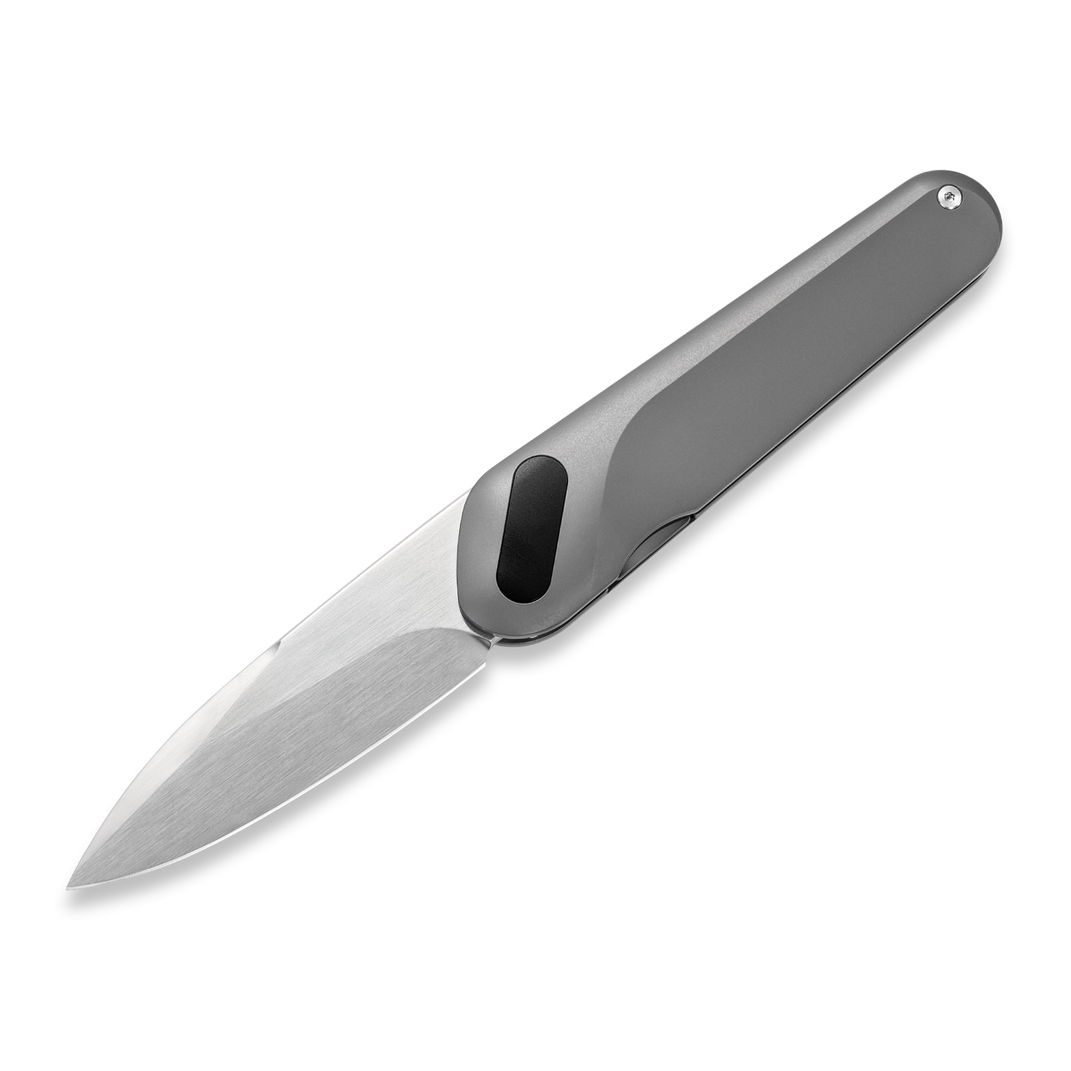 KniClad Ginren Titan-Griff Liner-Lock Dunkelgraues EDC-Messer (3,0" 14C28N Klinge) CNJRVLT-15DG 